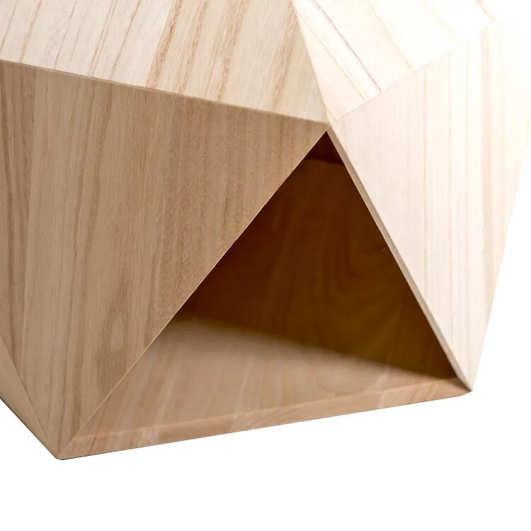 Triangular Entry Lightweight Wooden Pet House