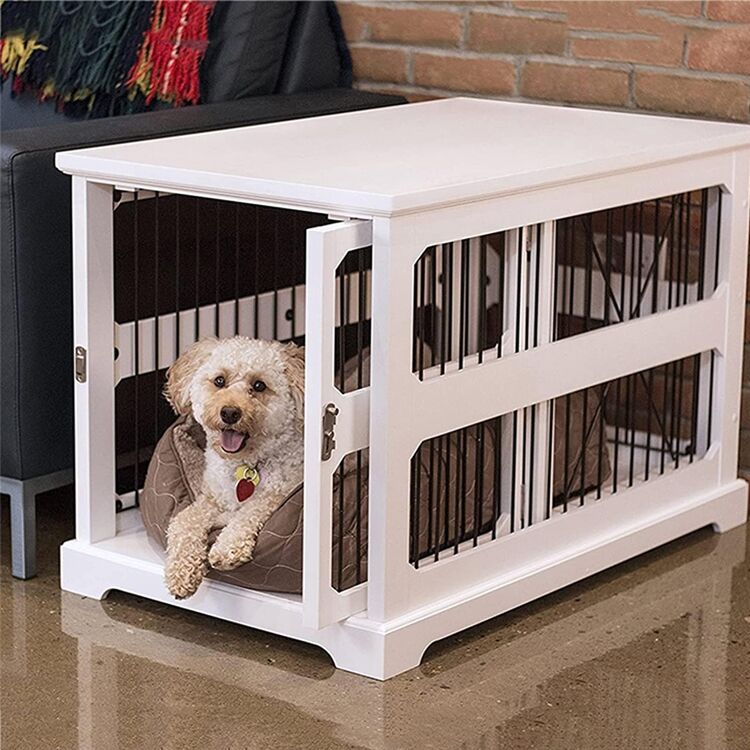 Convertible Pet Crate Side Table