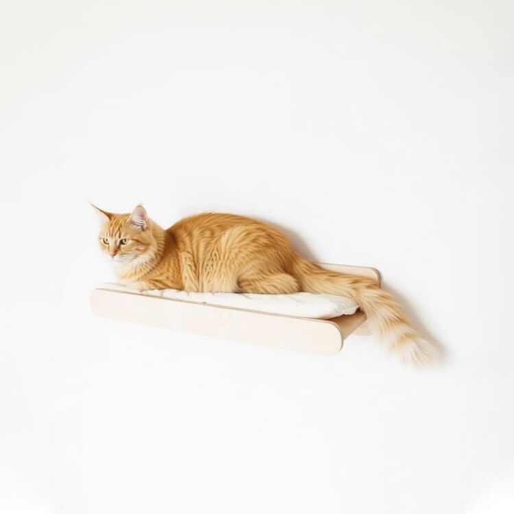 Wood Cat Scratcher Climber 30×26×15cm